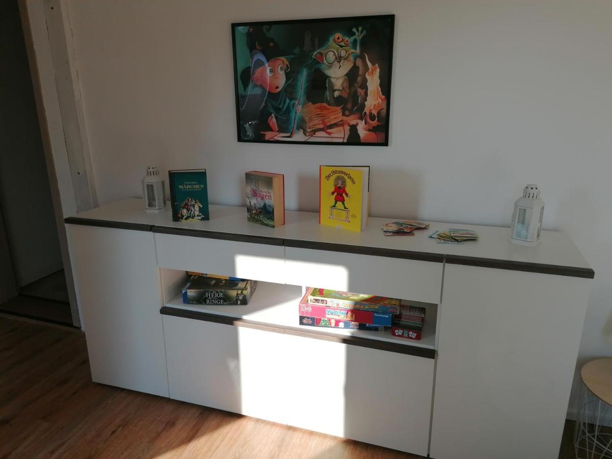 Fewo Im Lehm-Fachwerkhaus Erfurt Mit 3 Einzelnen Schlafzimmern Je Mit Tv Luaran gambar